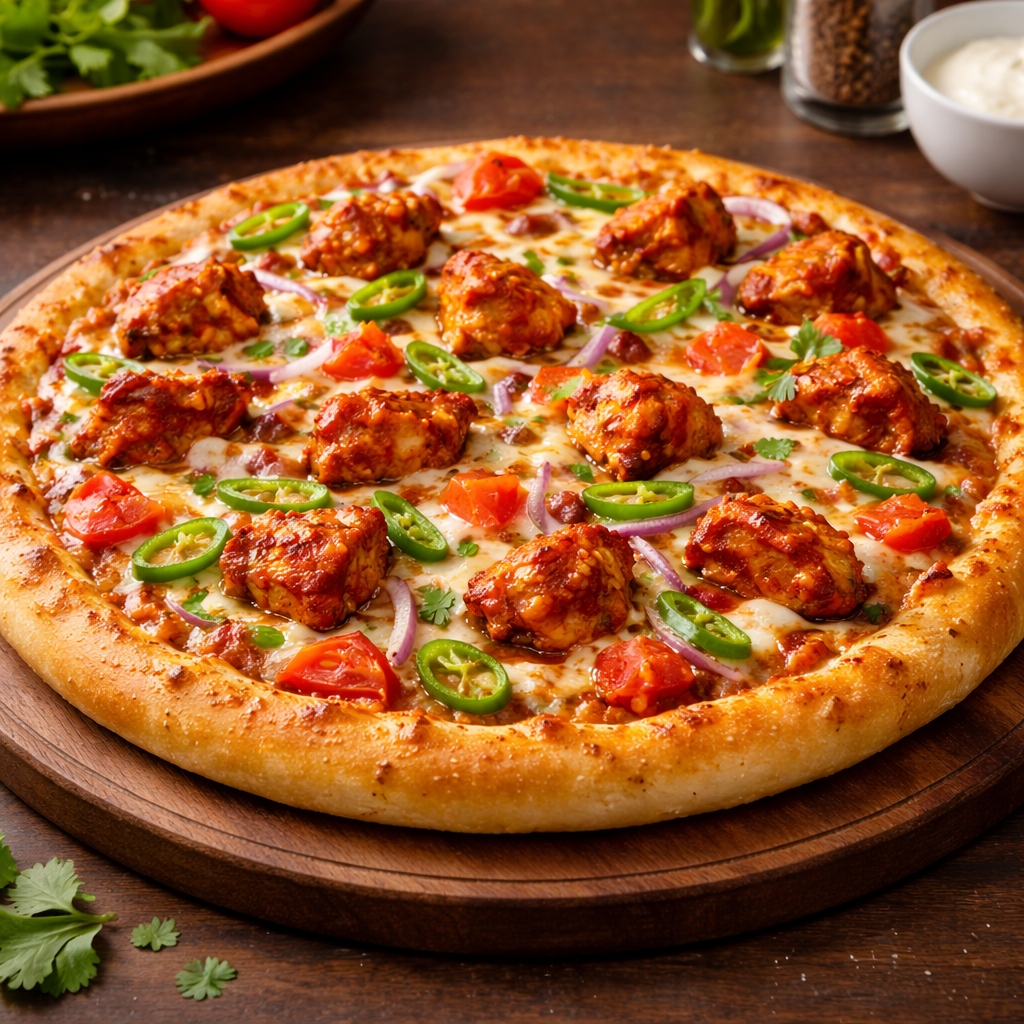 Chicken Tandoori Pizza