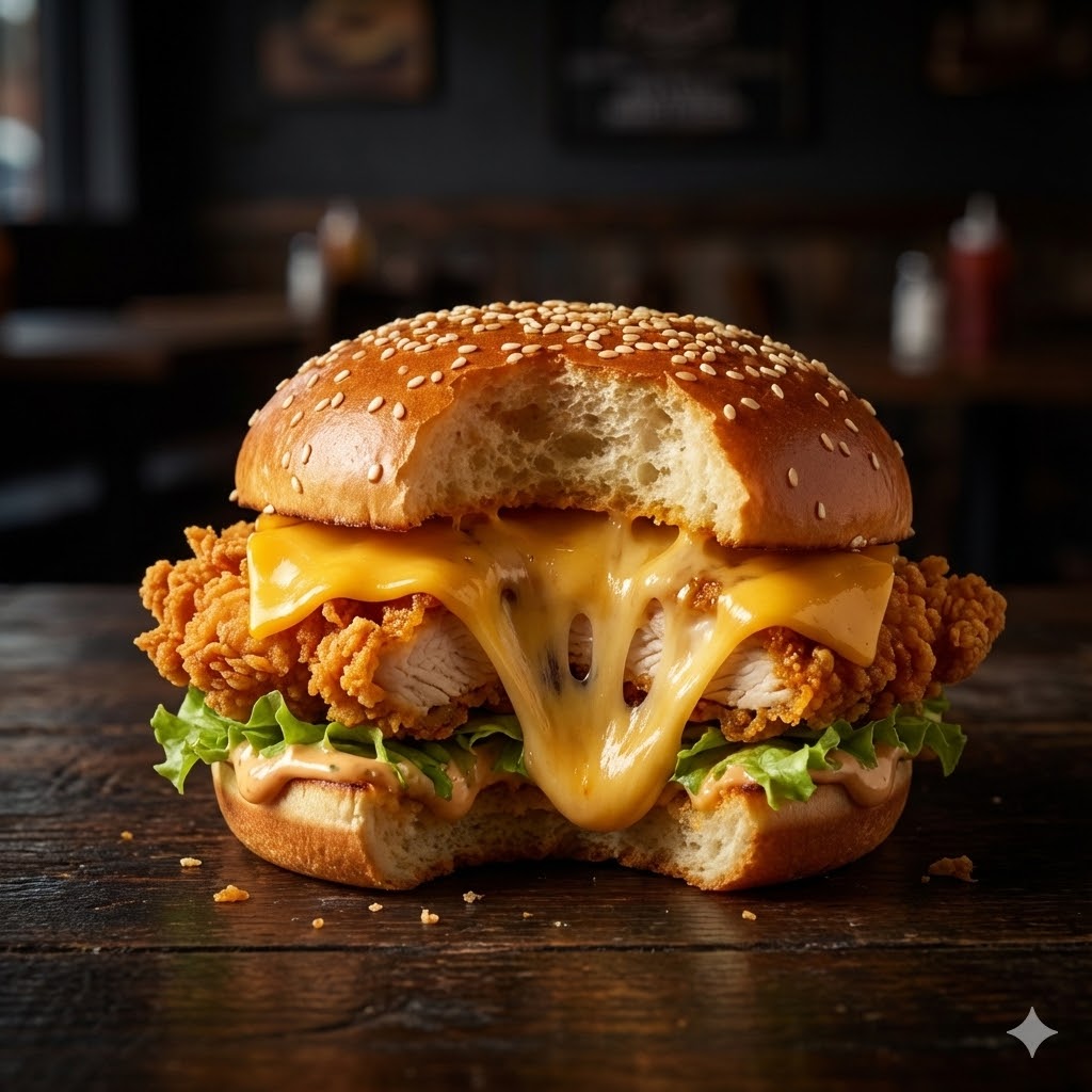 Zinger with Cheese Burger
