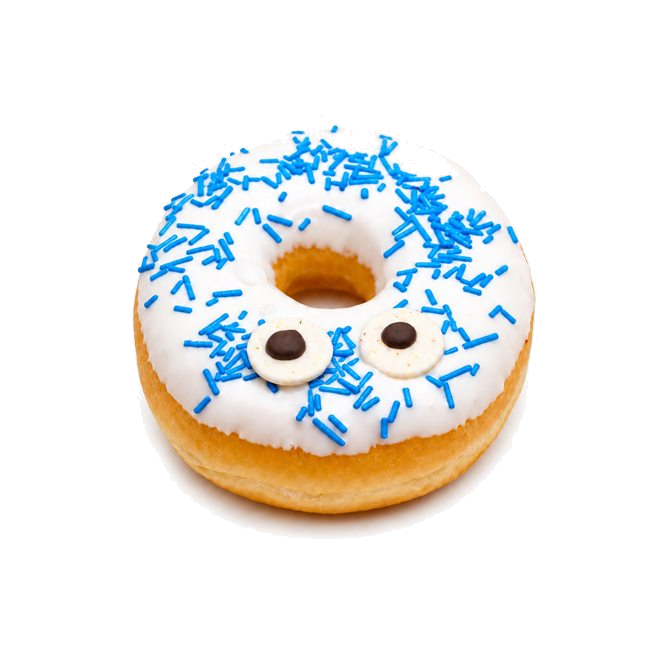 Blueberry Monster Donut