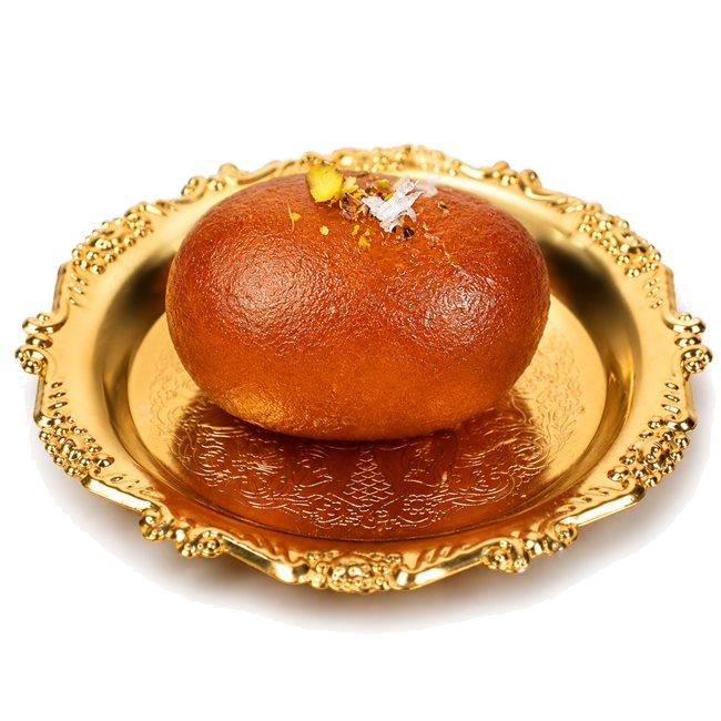 Royal Kala Jamun with Silver Leaf